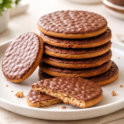 Chocolate digestive biscuits