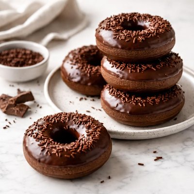 Chocolate donuts