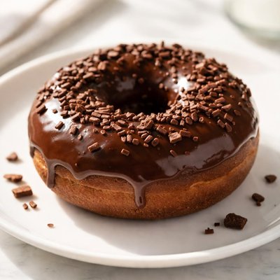 Chocolate doughnut