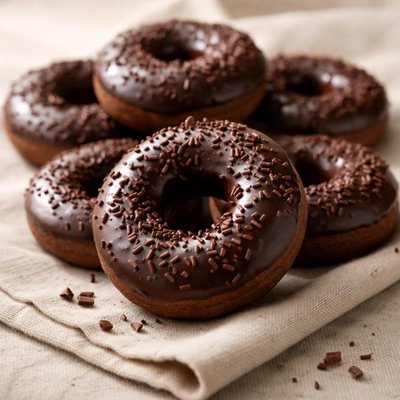 Chocolate doughnuts