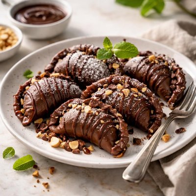 Chocolate dumpling