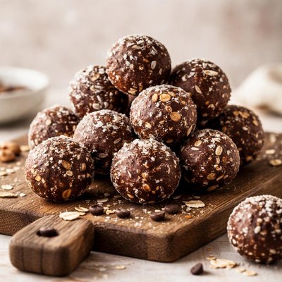 Chocolate energy balls