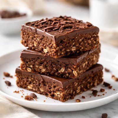 Chocolate flapjack