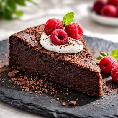 Chocolate flourless cake