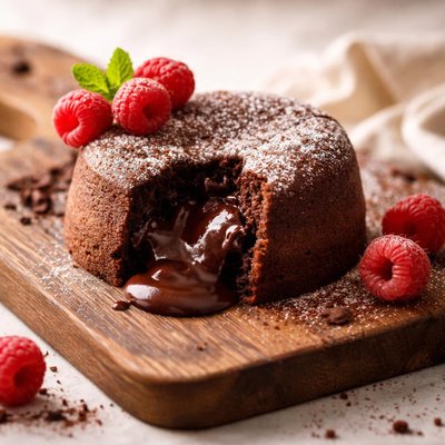 Chocolate fondant cake