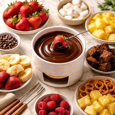 Chocolate fondu