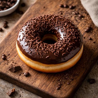 Chocolate glazed donut tim hortons