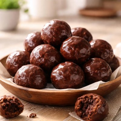 Chocolate glazed timbit tim hortons