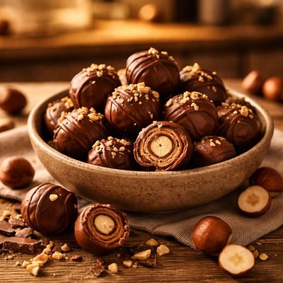 Chocolate hazelnuts