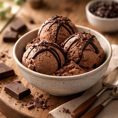 Chocolate ice-cream