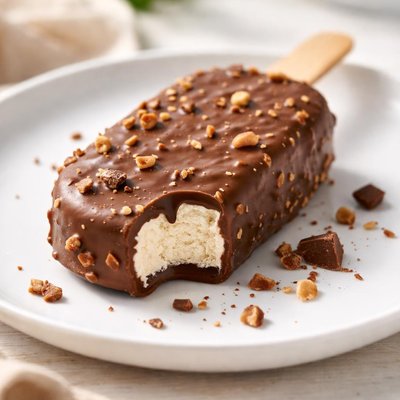 Chocolate ice cream bar
