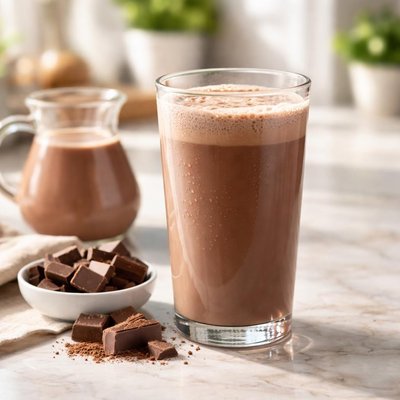 Chocolate lactose free milk