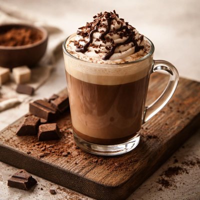 Chocolate latte