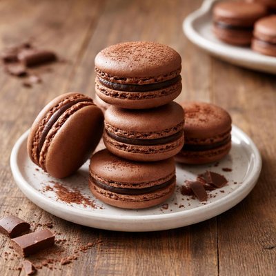 Chocolate macron