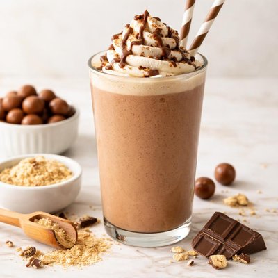 Chocolate malt drink