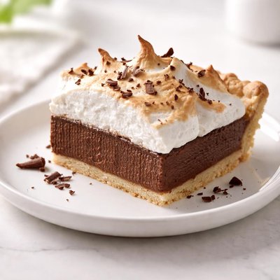 Chocolate meringue pie