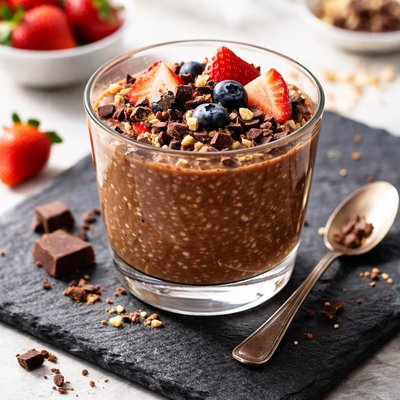 Chocolate millet cup