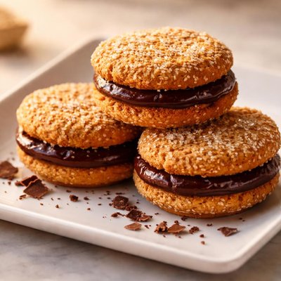 Chocolate monte carlo biscuit