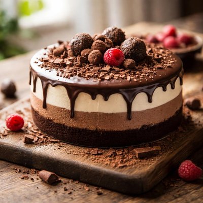 Chocolate mouse cake