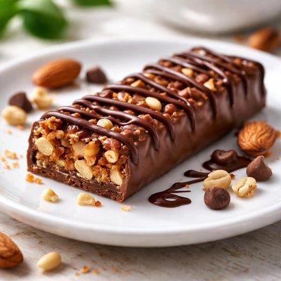 Chocolate nut bar