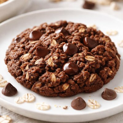 Chocolate oatmeal cookie
