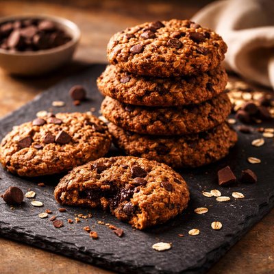 Chocolate oatmeal cookies