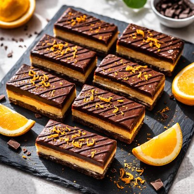 Chocolate orange slice