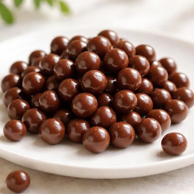 Chocolate pearls