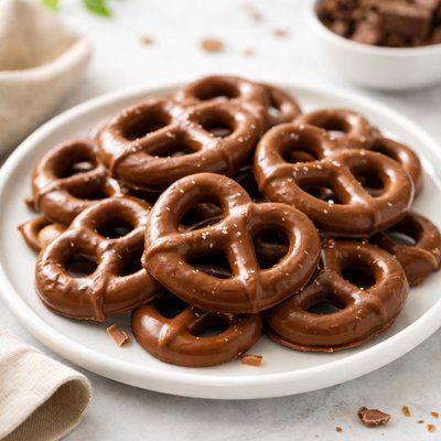 Chocolate pretzels