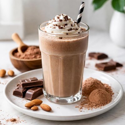 Chocolate protein shake