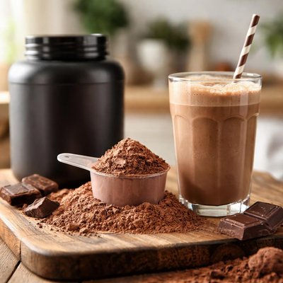 Chocolate protin powder