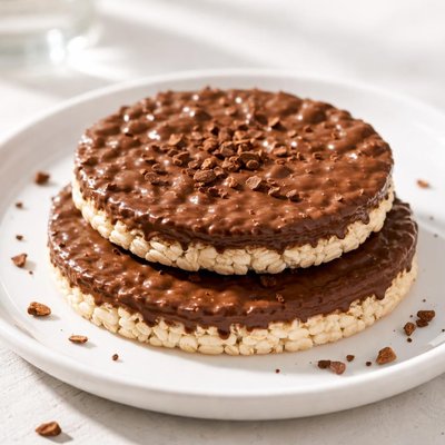 Chocolate ricekake