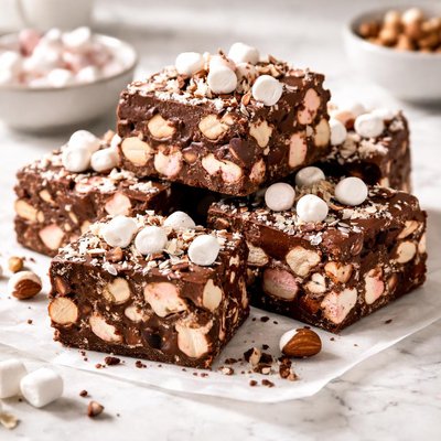 Chocolate rocky road
