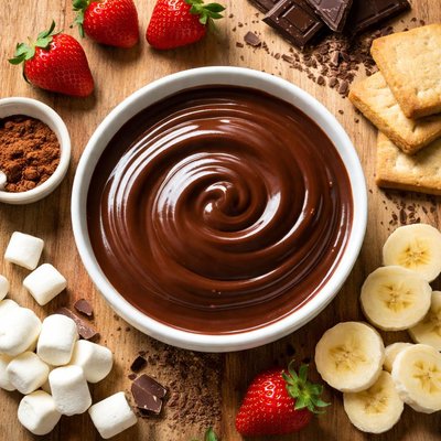 Chocolate sauce dip