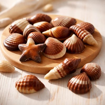 Chocolate seashell