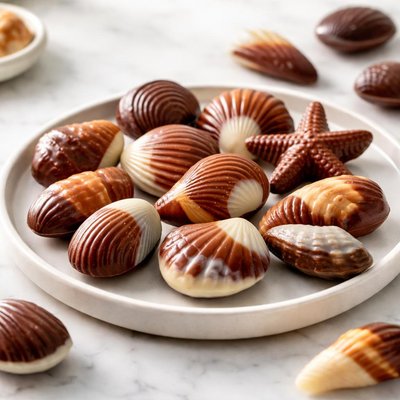 Chocolate seashells
