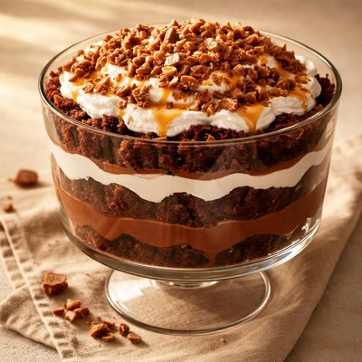 Chocolate skor trifle