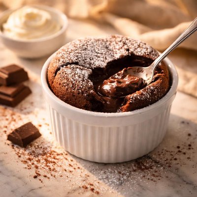 Chocolate souflee