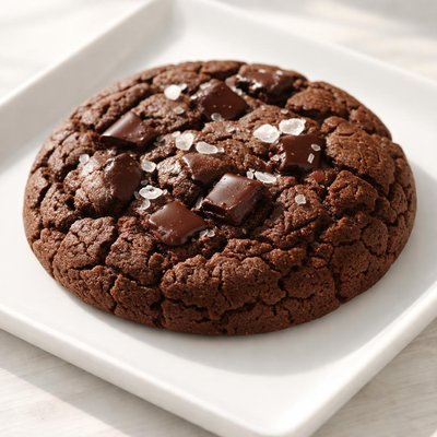 Chocolate sourdough cookie
