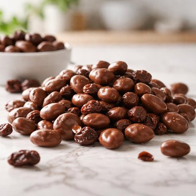 Chocolate sultanas