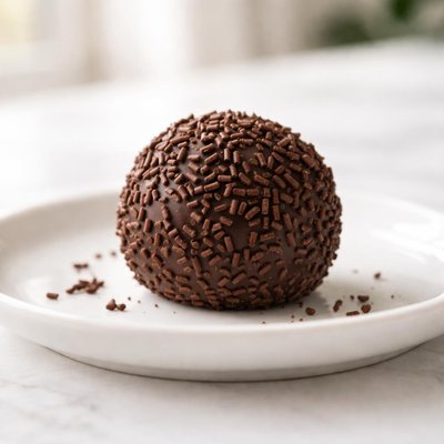 Chocolate truffle ball