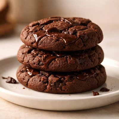 Chocolate vegan cookie