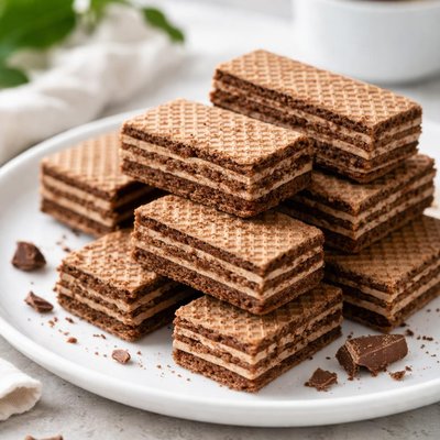 Chocolate wafer cookies