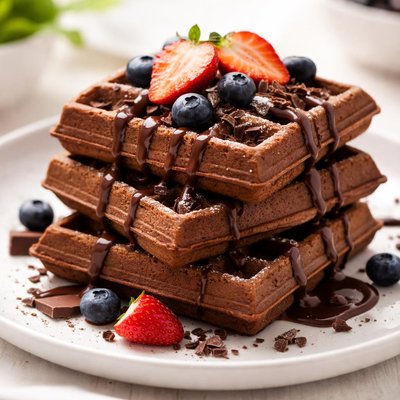 Chocolate waffle