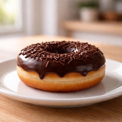 Chocolate walmart donut