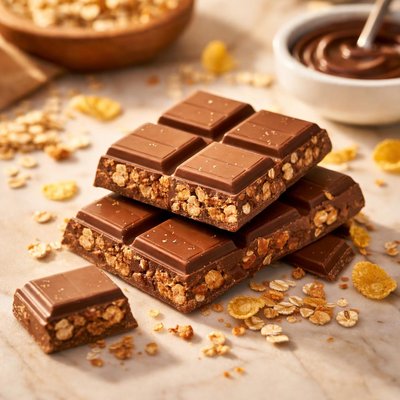 Chocolate with cereals