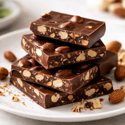Chocolate with nuts