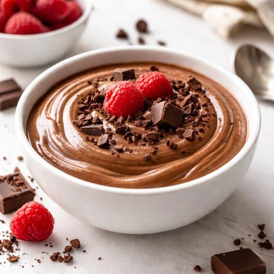 Chocolate yogurt