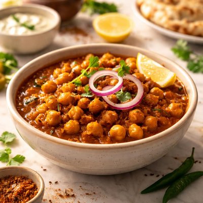 Choley indian cooked