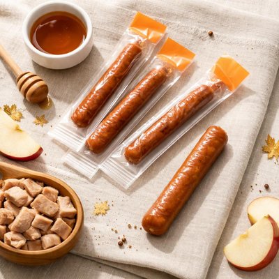 Chomps chicken maple mini stick